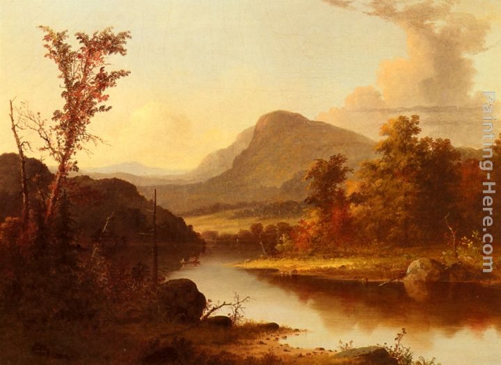 George Henry Durrie Autumn Landscape